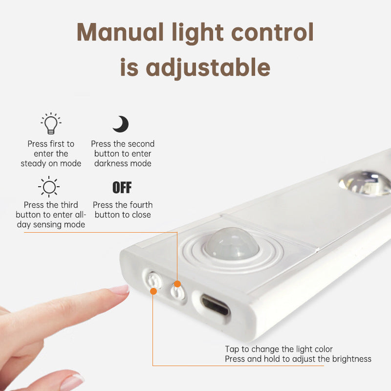Luxe Arc Veil™ Ultra-Slim Motion Sensor Light Bar